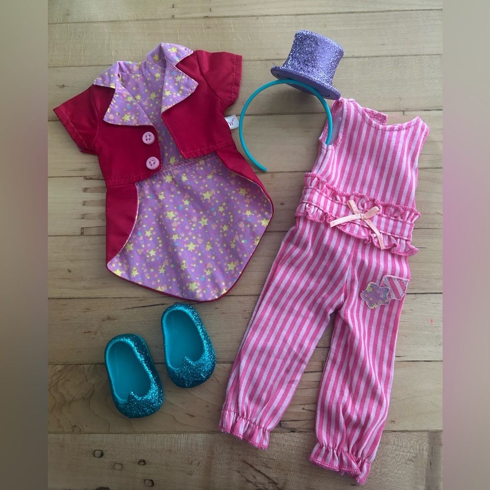 American Girl Wellie Wishers Ringmaster Outfit for 14.5 inch Dolls